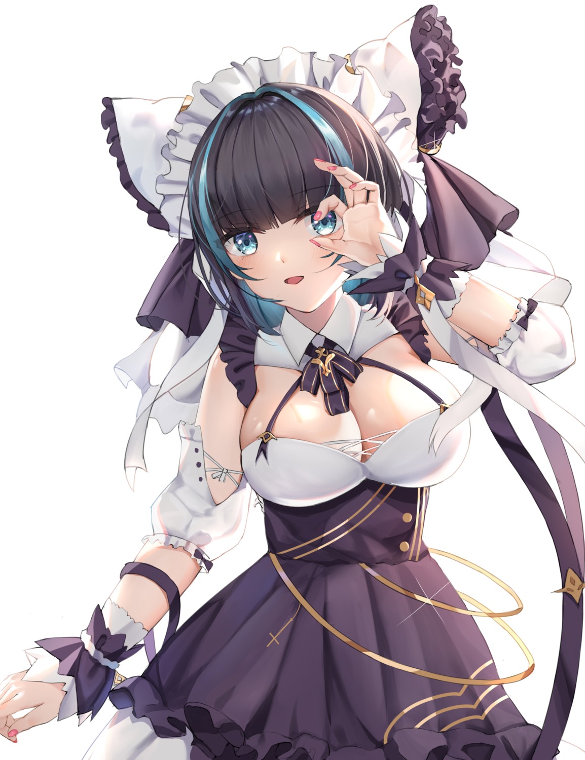 azur_lane, cheshire_(azur_lane), linz, maid