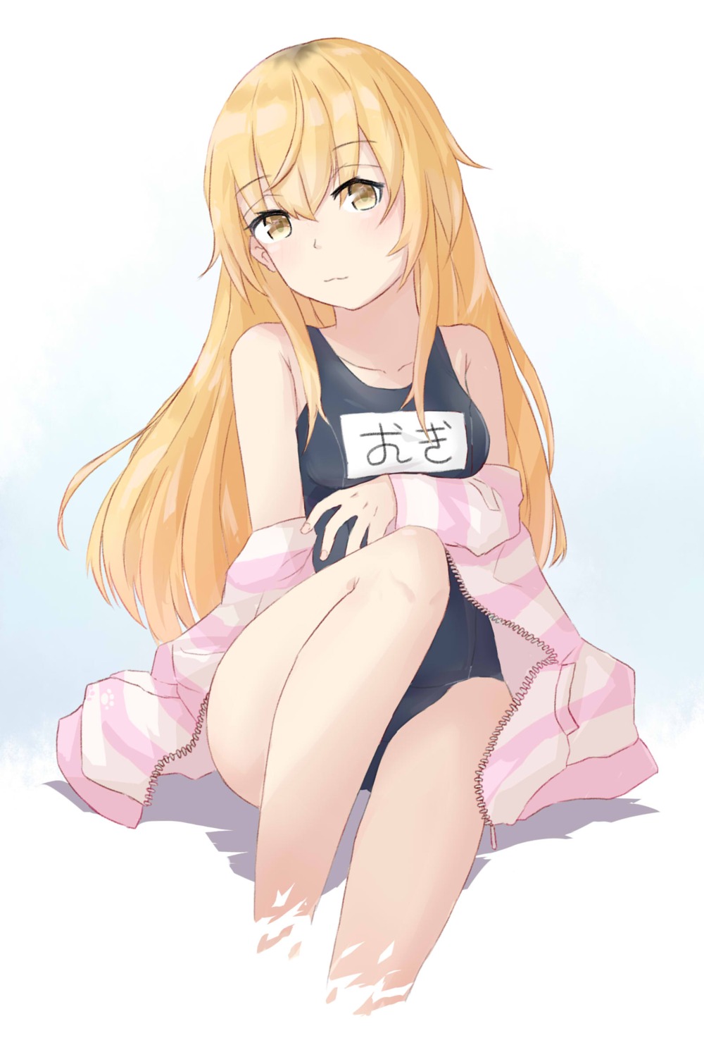 guro_mental, ienaga_mugi, nijisanji, school_swimsuit, swimsuits