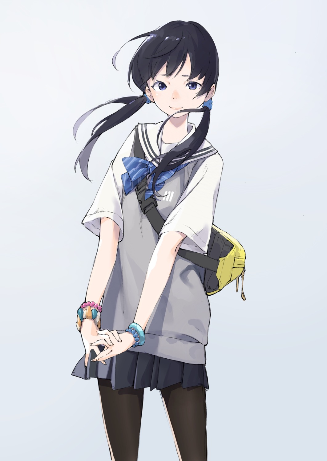 pantyhose, popman3580, seifuku, sweater