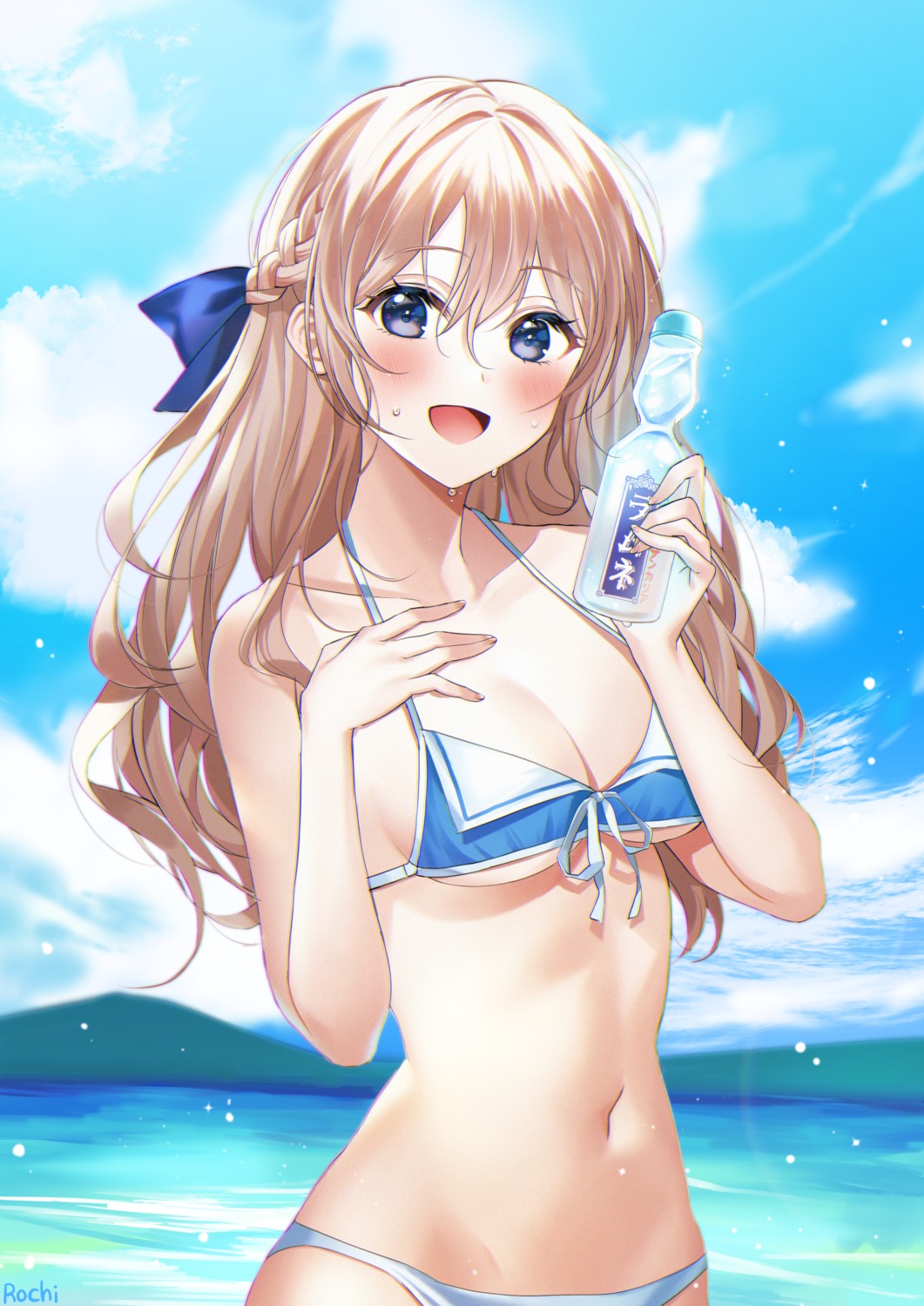 bikini, cleavage, roti, swimsuits, underboob, wet