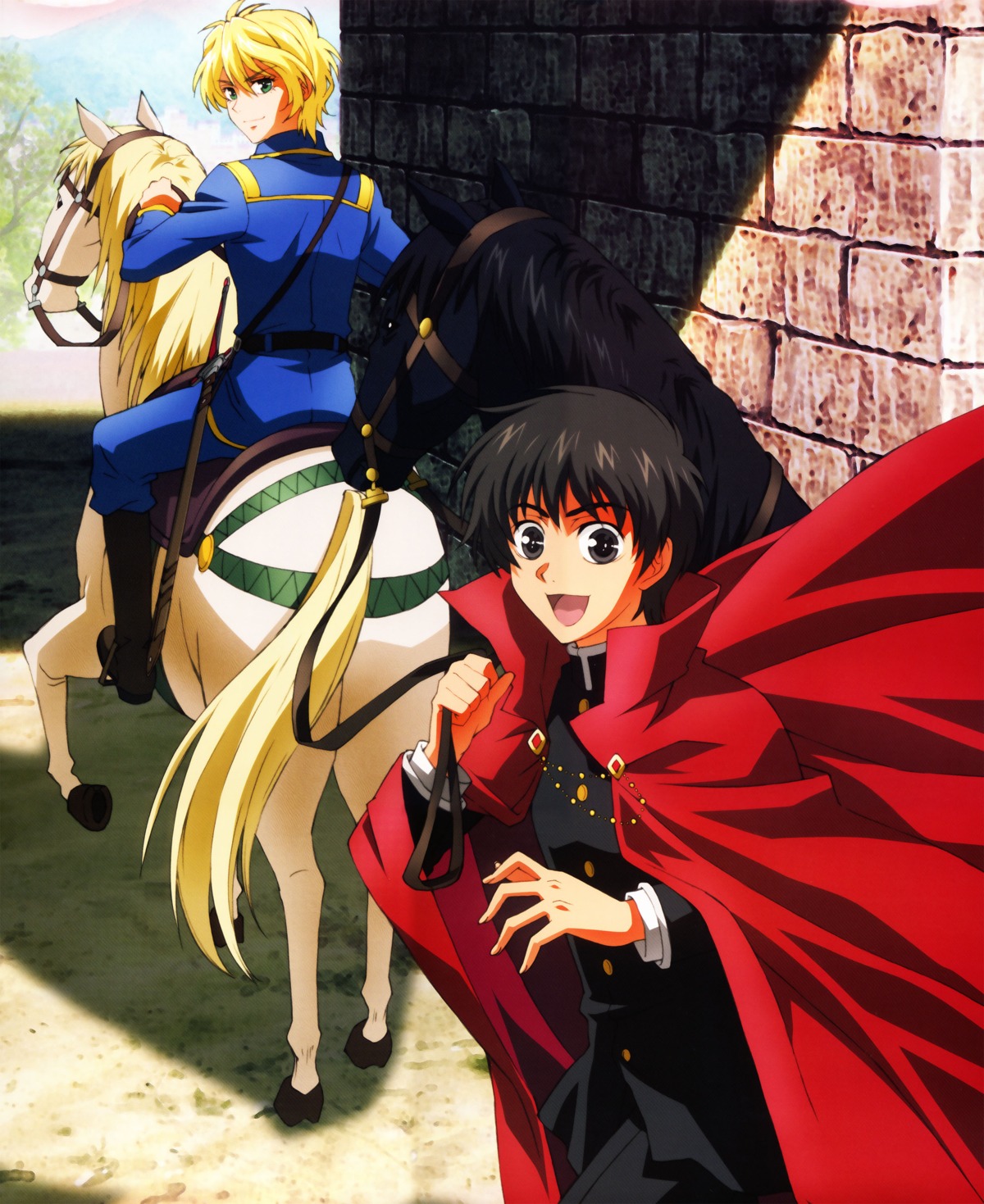 kyou_kara_maou, male, shibuya_yuuri, wolfram_von_bielefeld