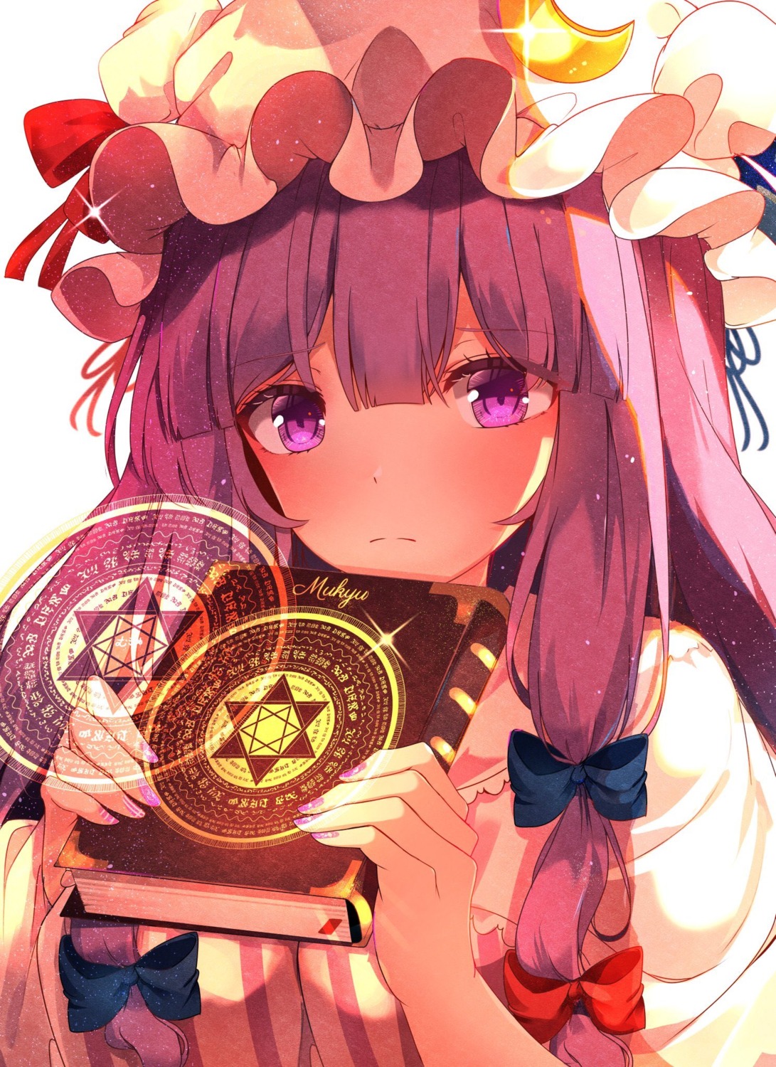 patchouli_knowledge, shangurira, touhou