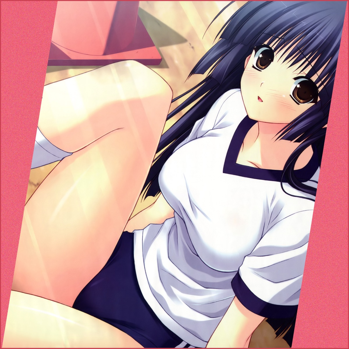 gym_uniform, himenomiya_kaguya, stellar_theater, suzuhira_hiro