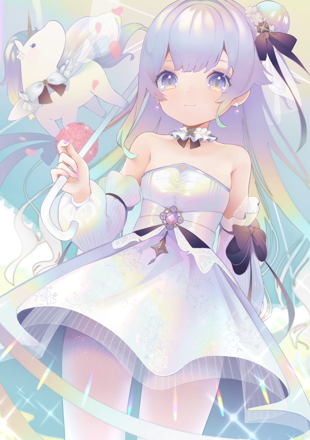 azur_lane, dress, hina_(bird_salty), see_through, unicorn_(azur_lane)