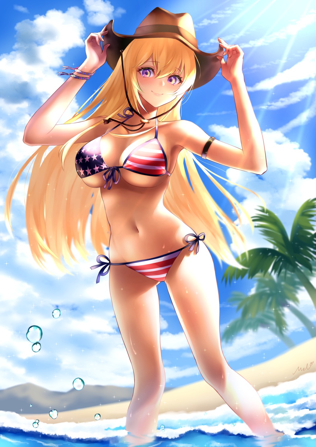 bikini, lamunem, swimsuits, wet