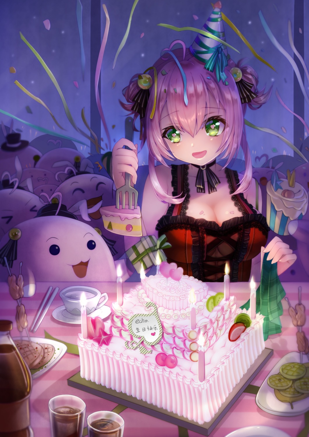 cleavage, hololive, hololive_china, jinse_fu_yaojing, spade_echo