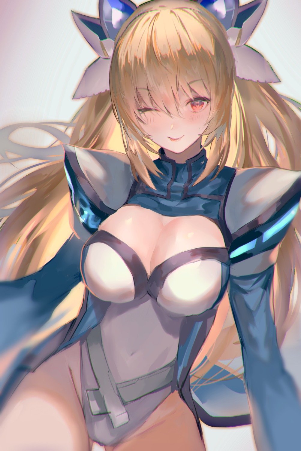 cleavage, hanatora_yuki, leotard