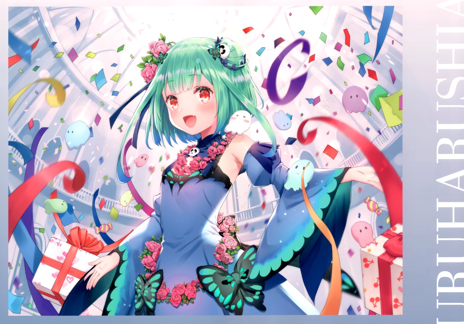 hololive, kamikire_basami, uruha_rushia, yasuyuki