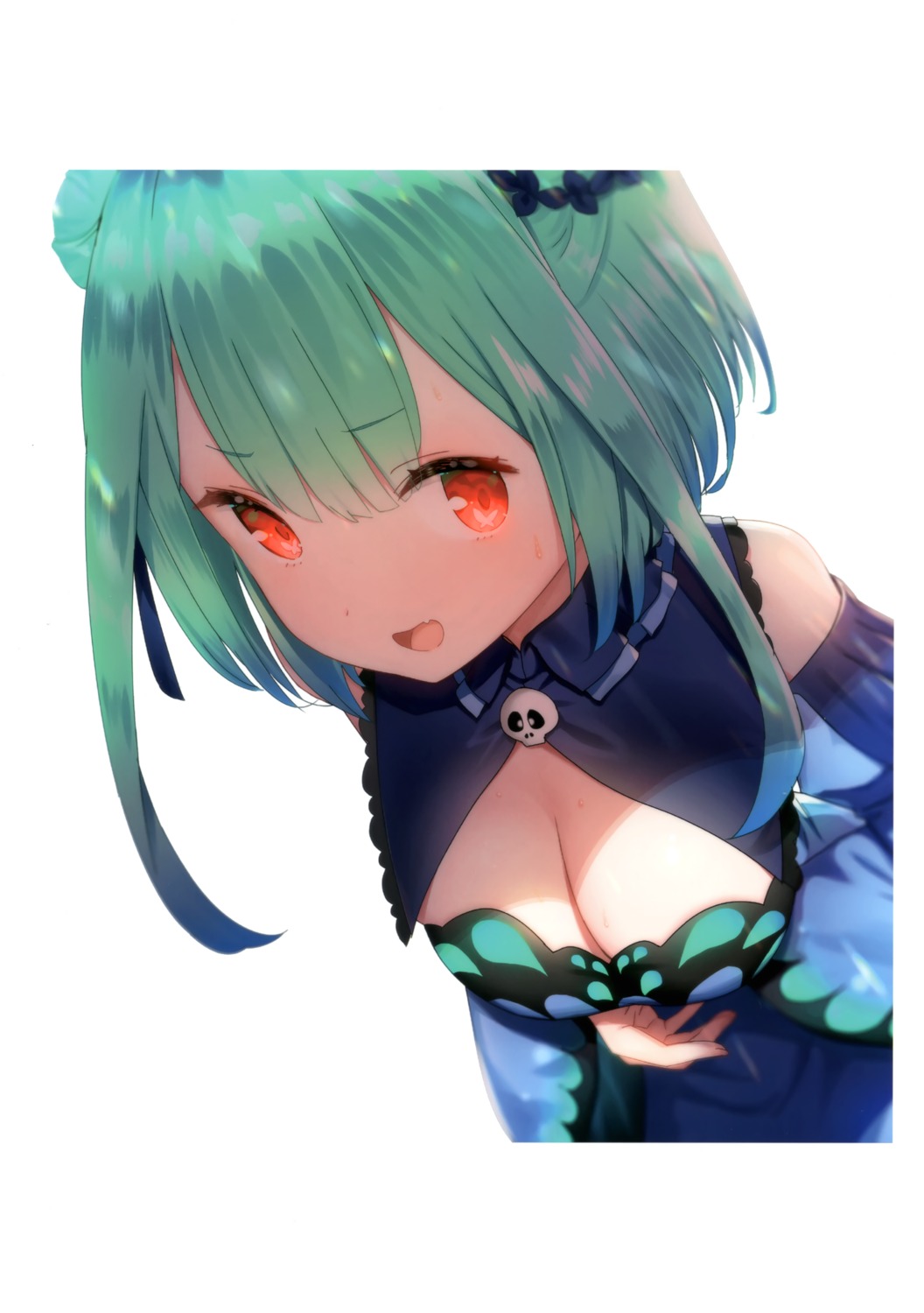 cleavage, hololive, kamikire_basami, uruha_rushia, yasuyuki
