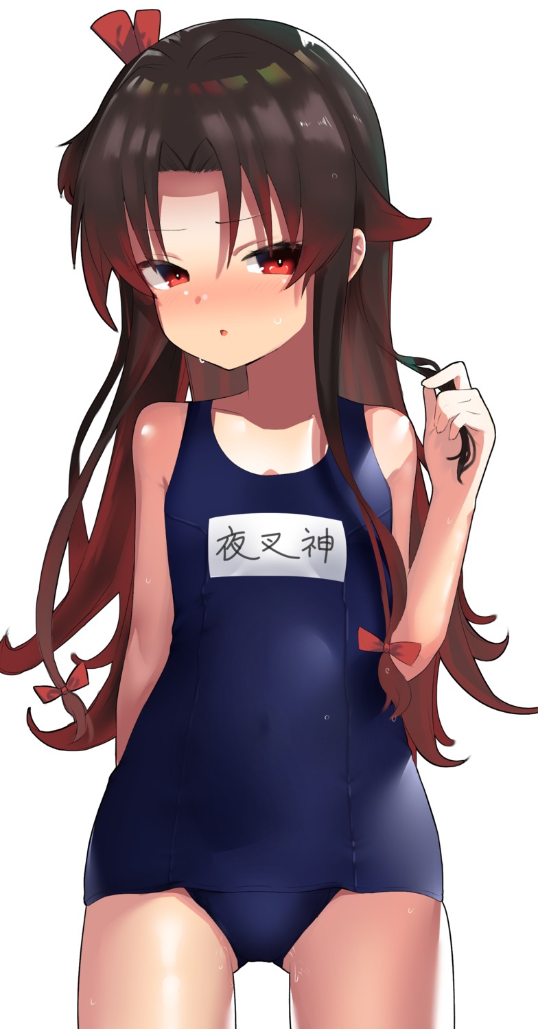 ryuuou_no_oshigoto!, school_swimsuit, swimsuits, umashio, yashajin_ai