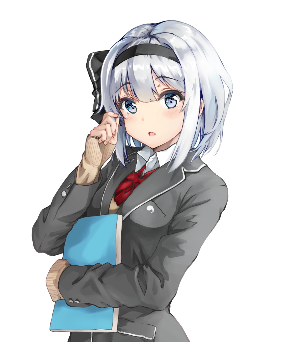 amagi_(amagi626), konpaku_youmu, seifuku, sweater, touhou