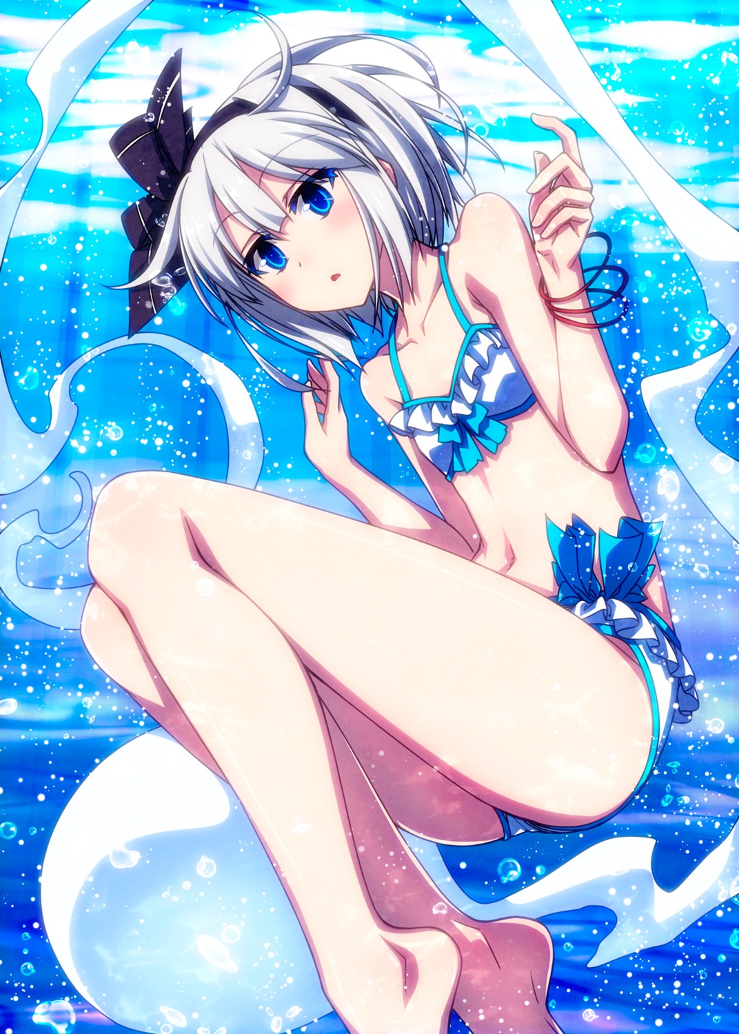 bikini, konpaku_youmu, myon, sazanami_mio, swimsuits, touhou