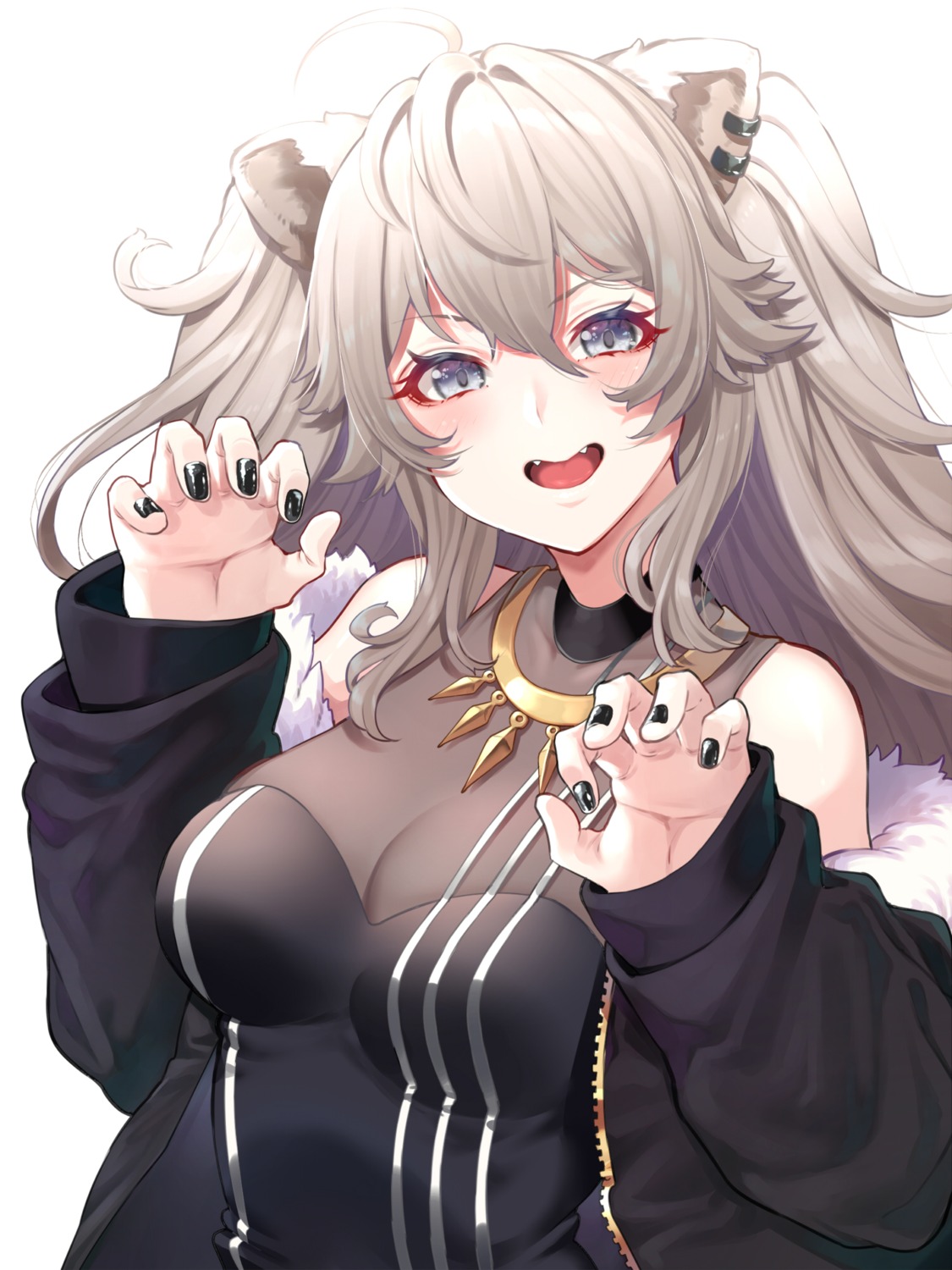 animal_ears, hololive, nekomanma_(chipstar182), see_through, shishiro_botan