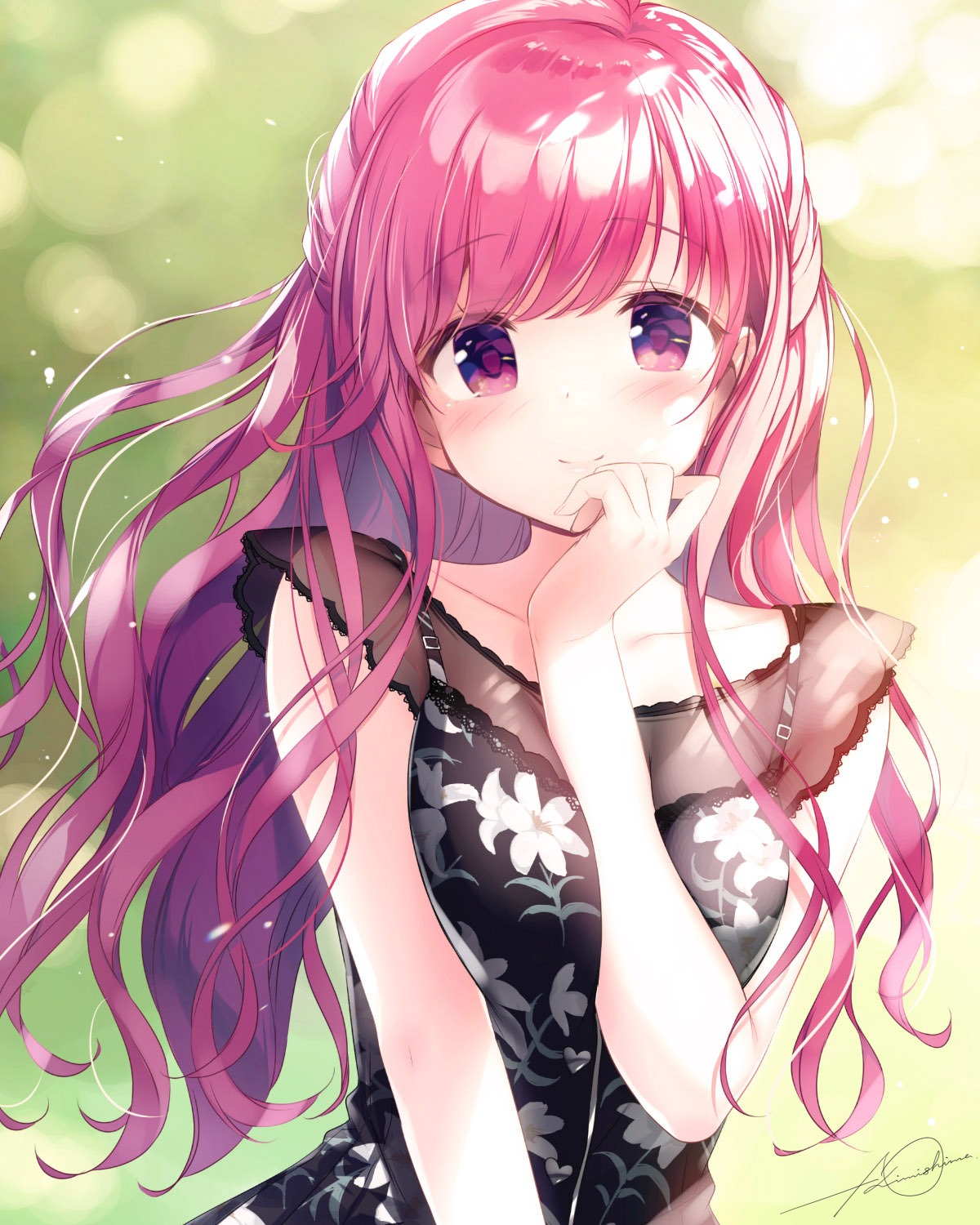 kimishima_ao, see_through, shirayuri_riko