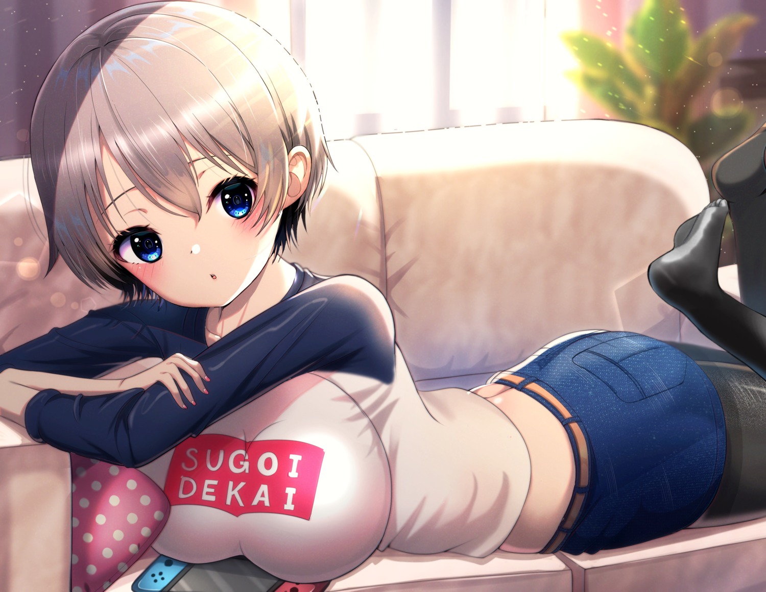azumi_(mocha), pantyhose, uzaki-chan_wa_asobi_tai!, uzaki_hana