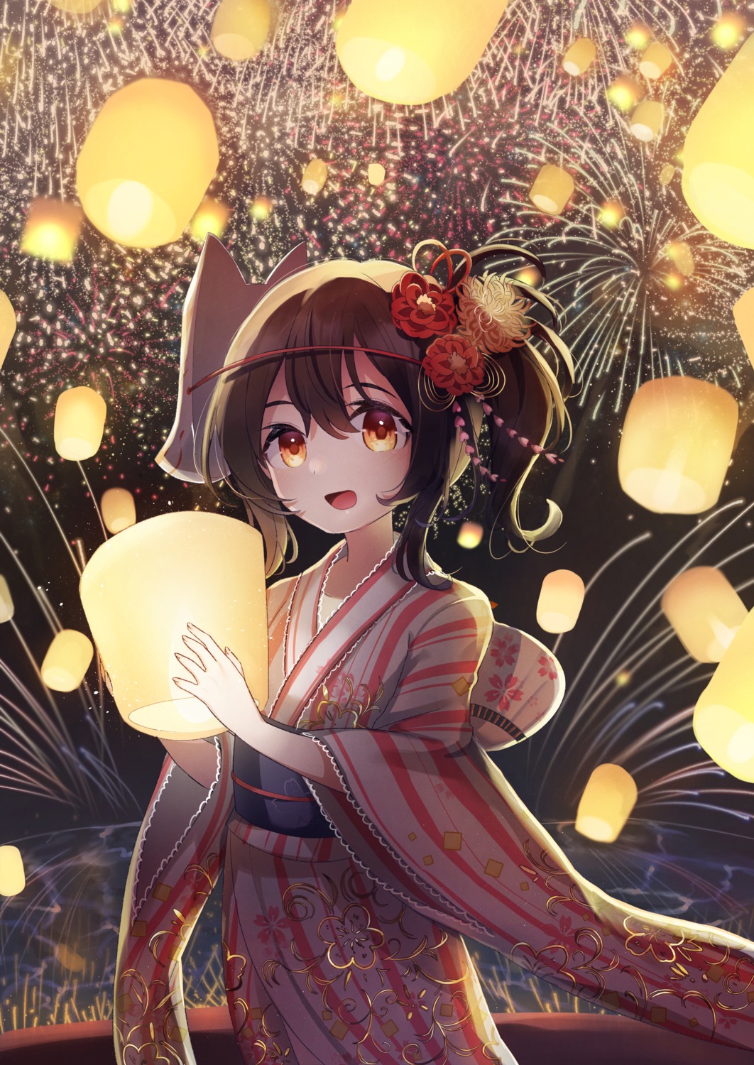 ametama_(runarunaruta5656), yukata