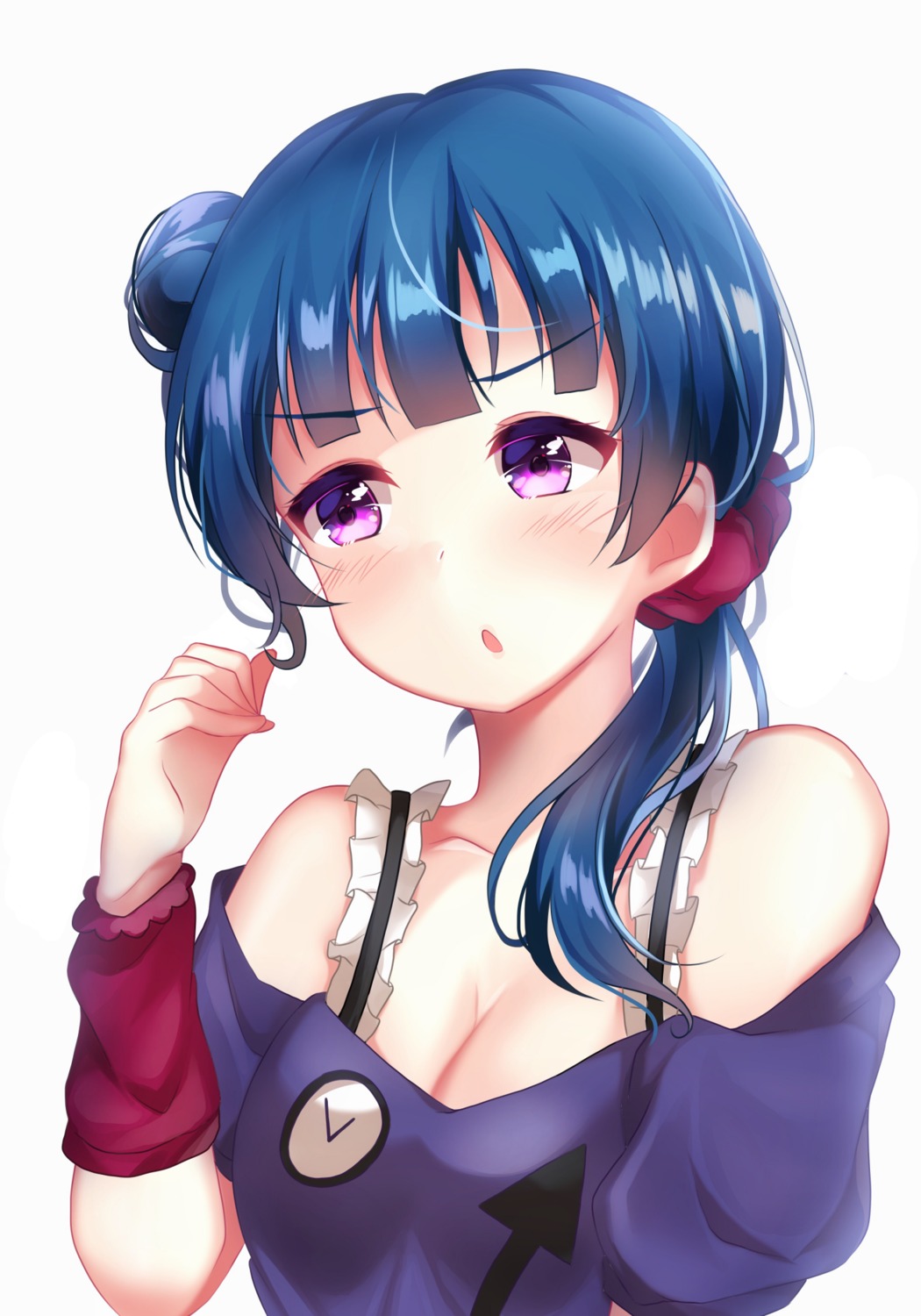 cleavage, depe, love_live!_(series), love_live!_sunshine!!, tsushima_yoshiko