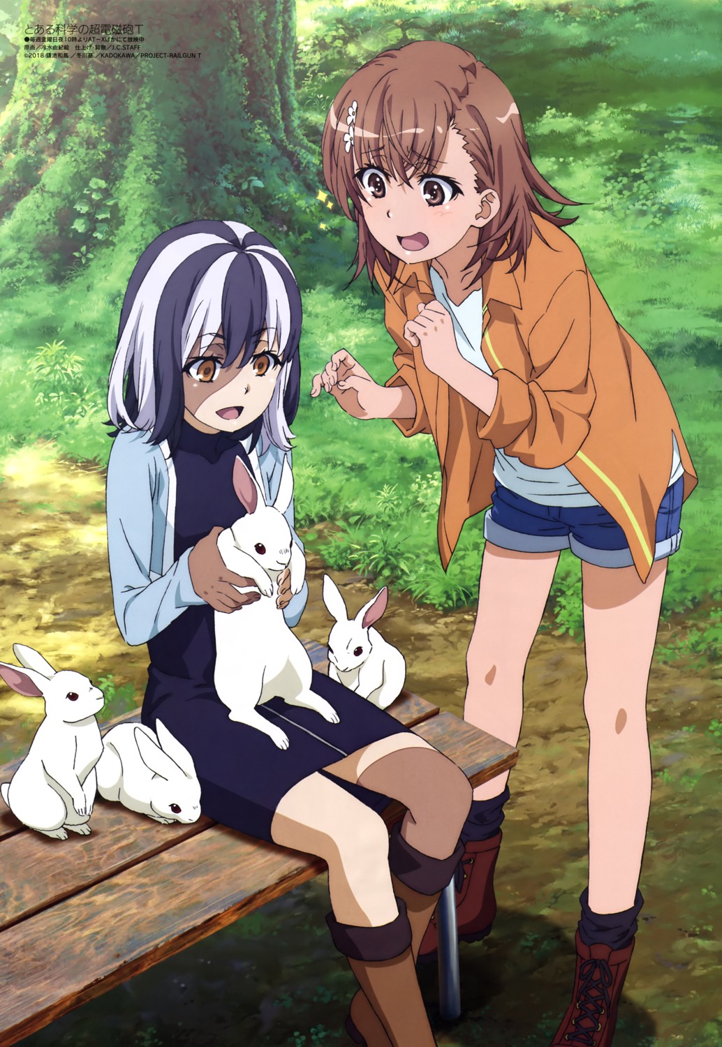 dress, hiyamizu_yukie, kuriba_ryouko, misaka_mikoto, toaru_kagaku_no_railgun, toaru_majutsu_no_index