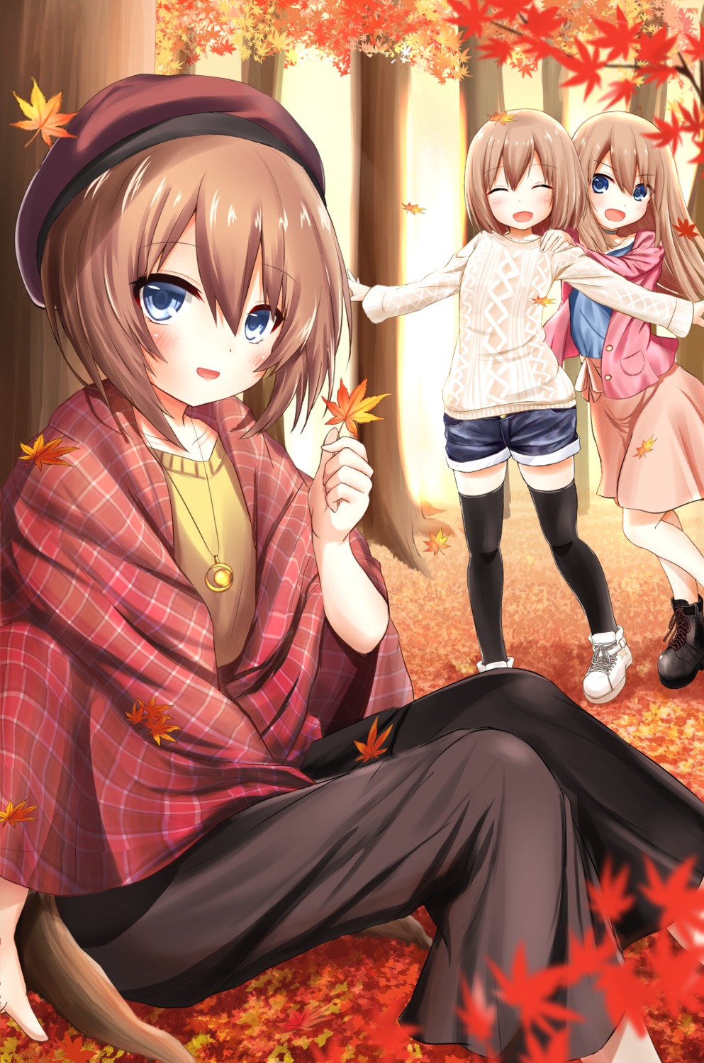 blanc, choujigen_game_neptune, ex_idol, ram_(choujigen_game_neptune), rom_(choujigen_game_neptune), sweater, thighhighs