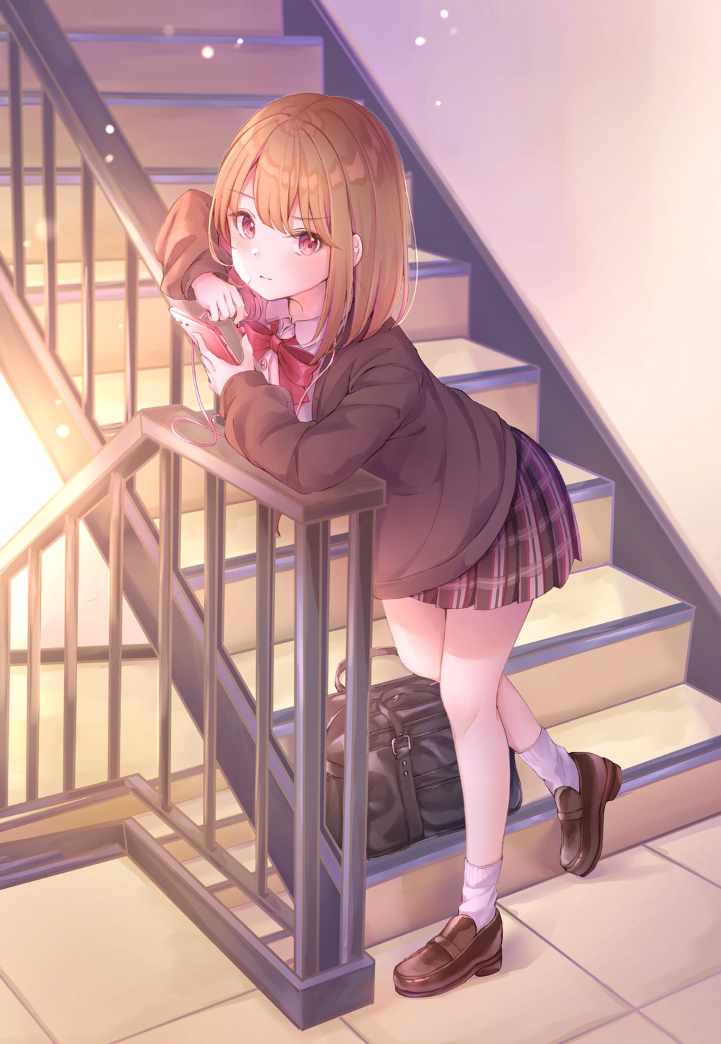 poe_(528yuzunon), seifuku, sweater