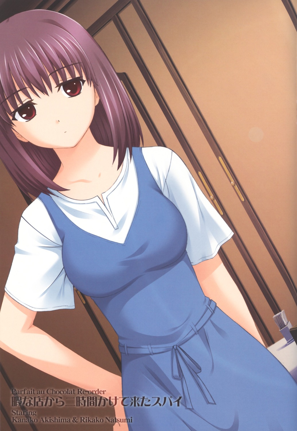 natsumi_rikako, nekonyan, parfait_chocolate_second_brew