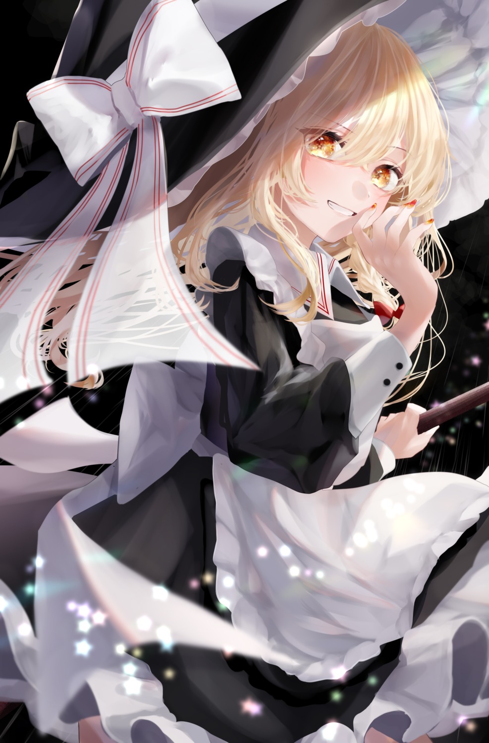 kirisame_marisa, skirt_lift, touhou, witch, yukia_(yukia_777)