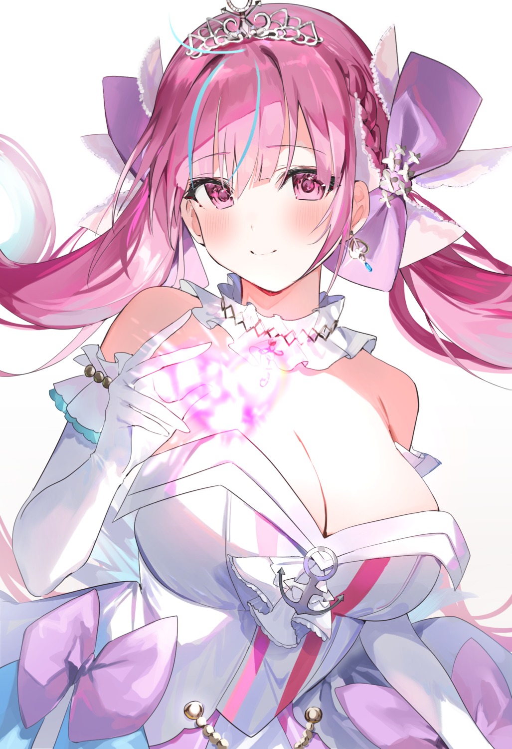 hololive, minato_aqua, no_bra, yuuko_(030_yuko)