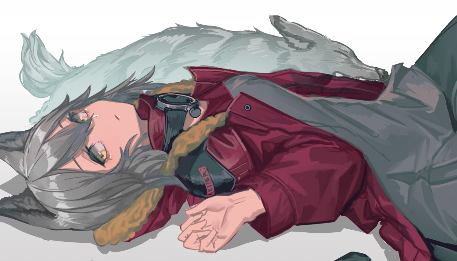 animal_ears, arknights, fixro2n, projekt_red_(arknights)