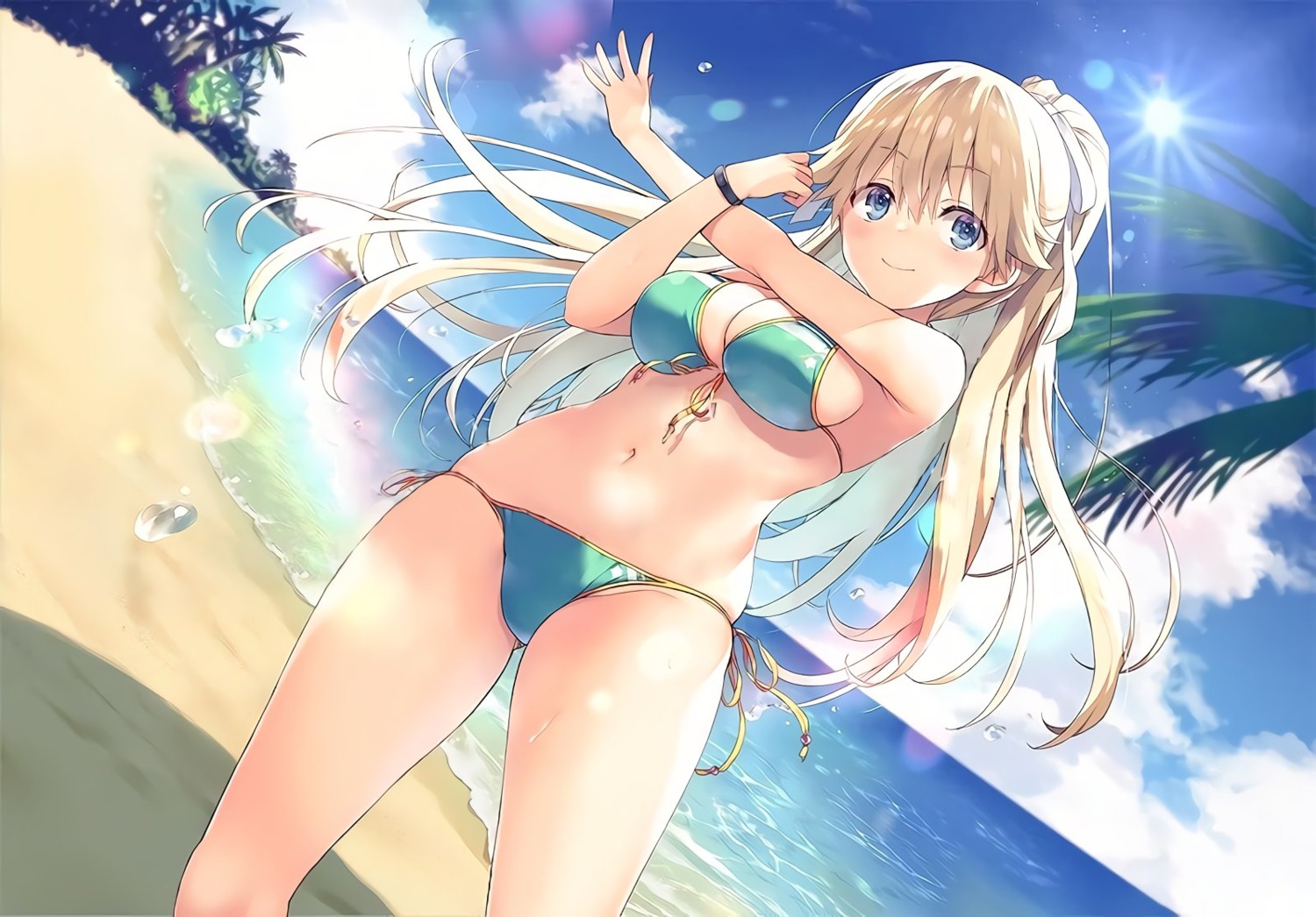 bikini, nanase_tsubasa, swimsuits, tomose_shunsaku, youkoso_jitsuryoku_shijou_shugi_no_kyoushitsu_e