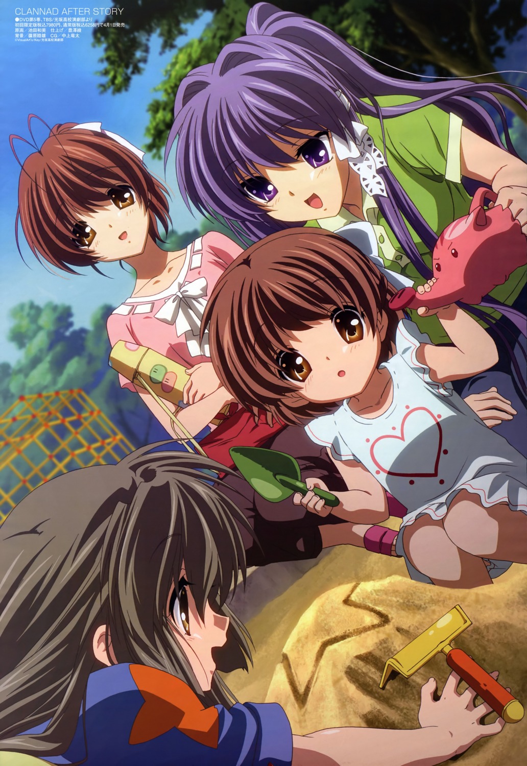 clannad, clannad_after_story, fujibayashi_kyou, furukawa_nagisa, ibuki_fuuko, ikeda_kazumi, okazaki_ushio