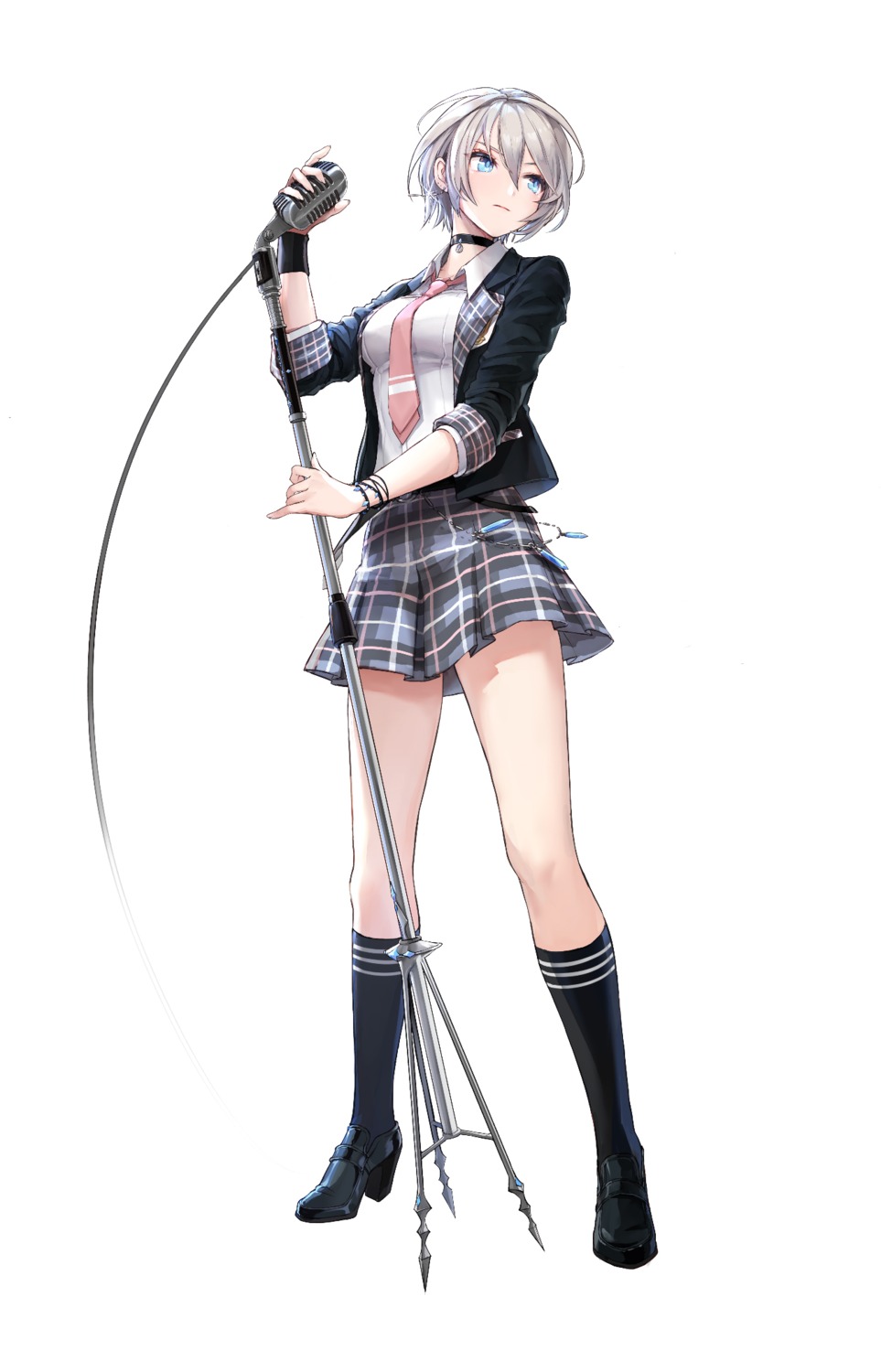 heels, king's_raid, scarlet_(king's_raid), seifuku, tagme