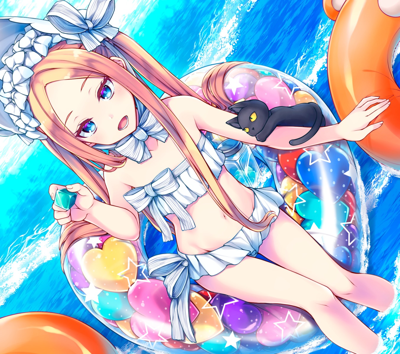 abigail_williams_(fate), bikini, fate/grand_order, neko, swimsuits, teruui, wet