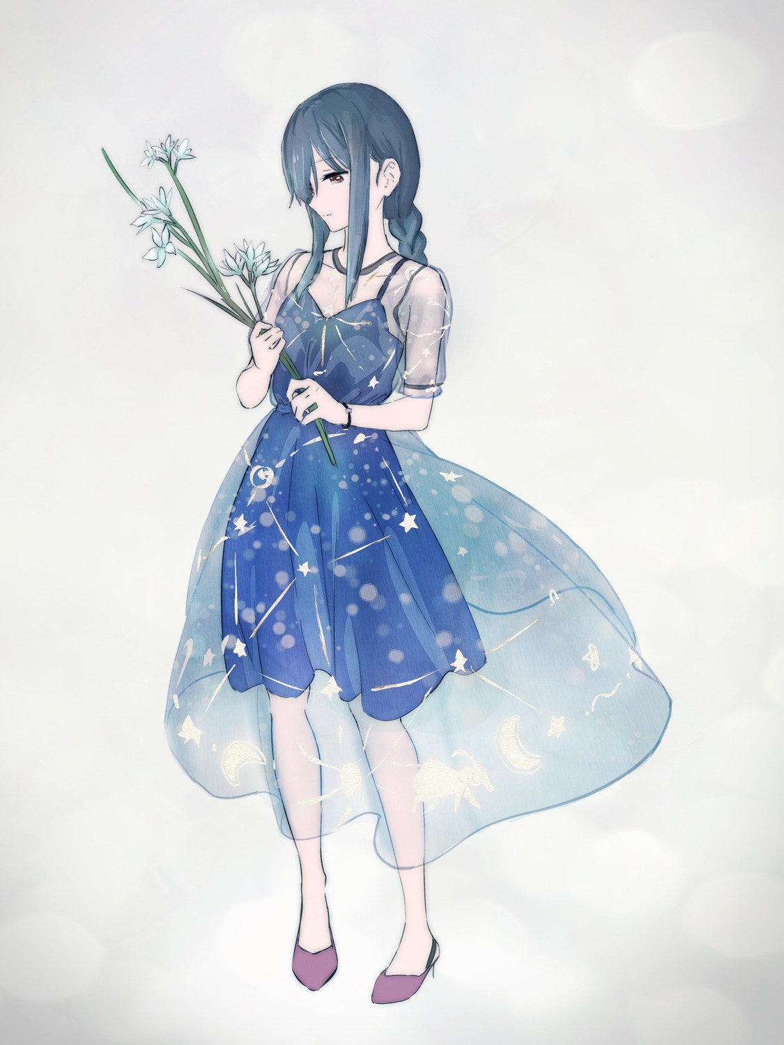 dress, hibike!_euphonium, liz_to_aoi_tori, piroaki, see_through, yoroizuka_mizore
