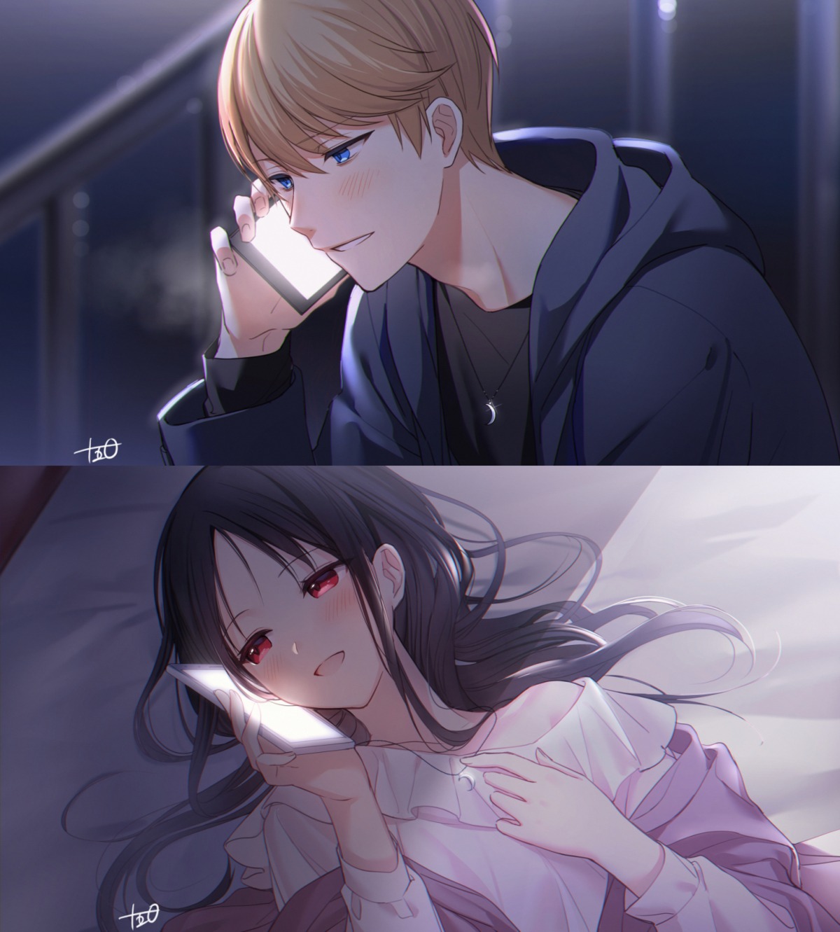 juugonichi_(wheeliex2), kaguya-sama_wa_kokurasetai_~tensai-tachi_no_renai_zunousen~, shinomiya_kaguya, shirogane_miyuki