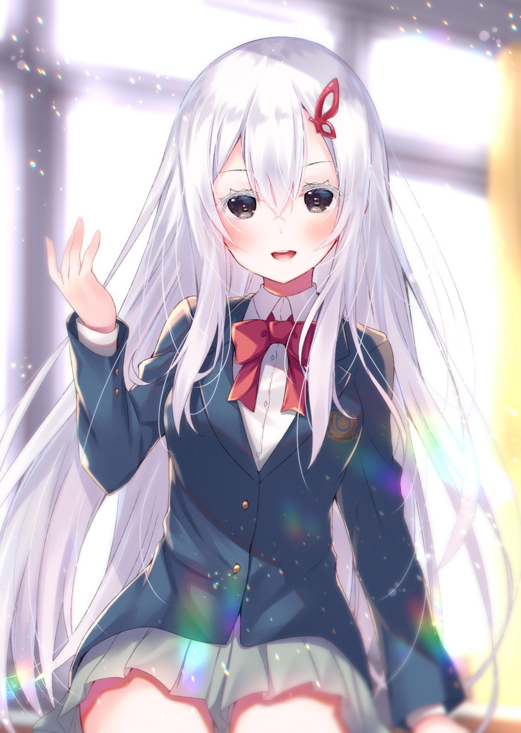 echidna_(re_zero), ko_yu, re:zero_kara_hajimeru_isekai_seikatsu, seifuku