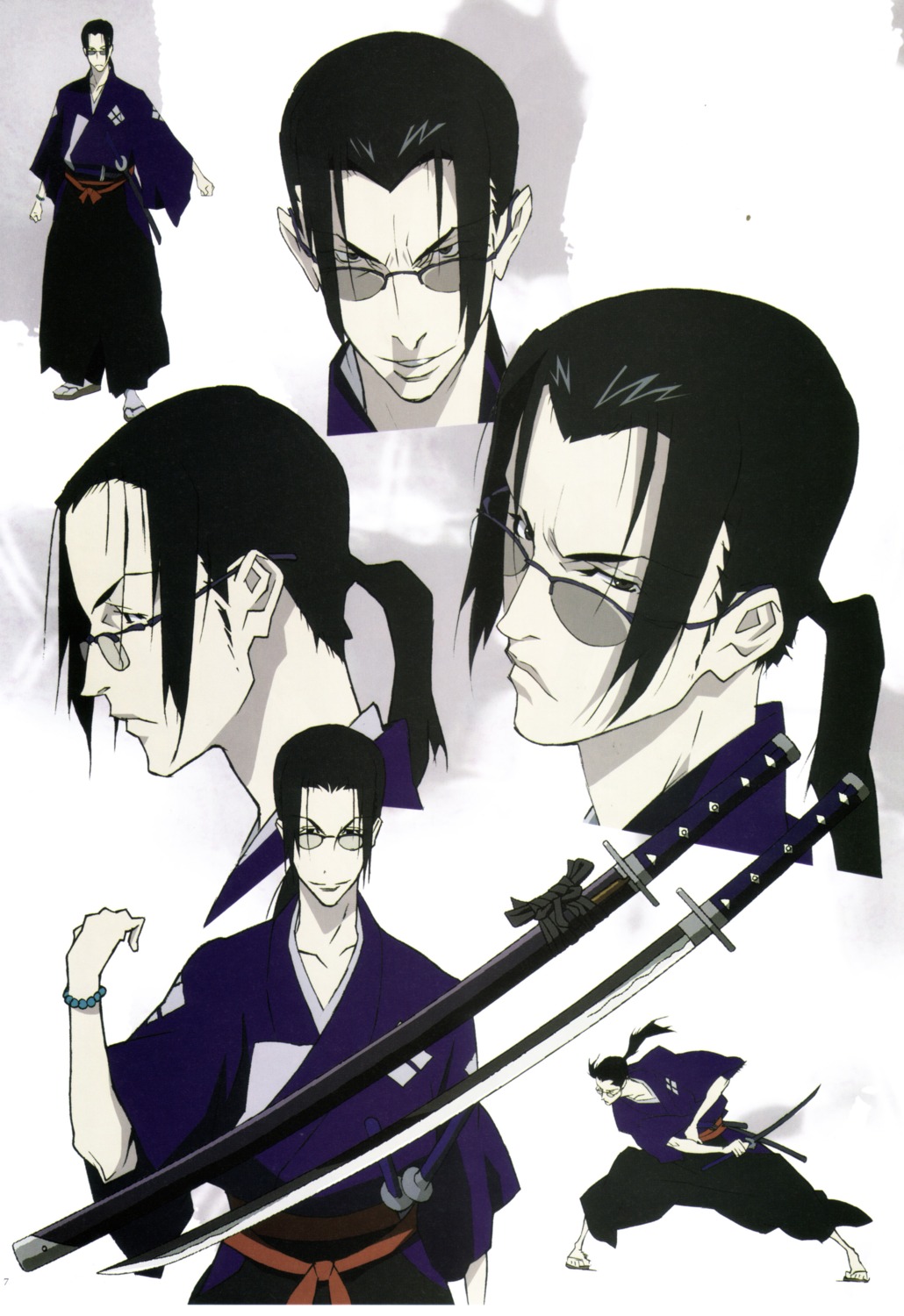 jin, male, samurai_champloo, screening
