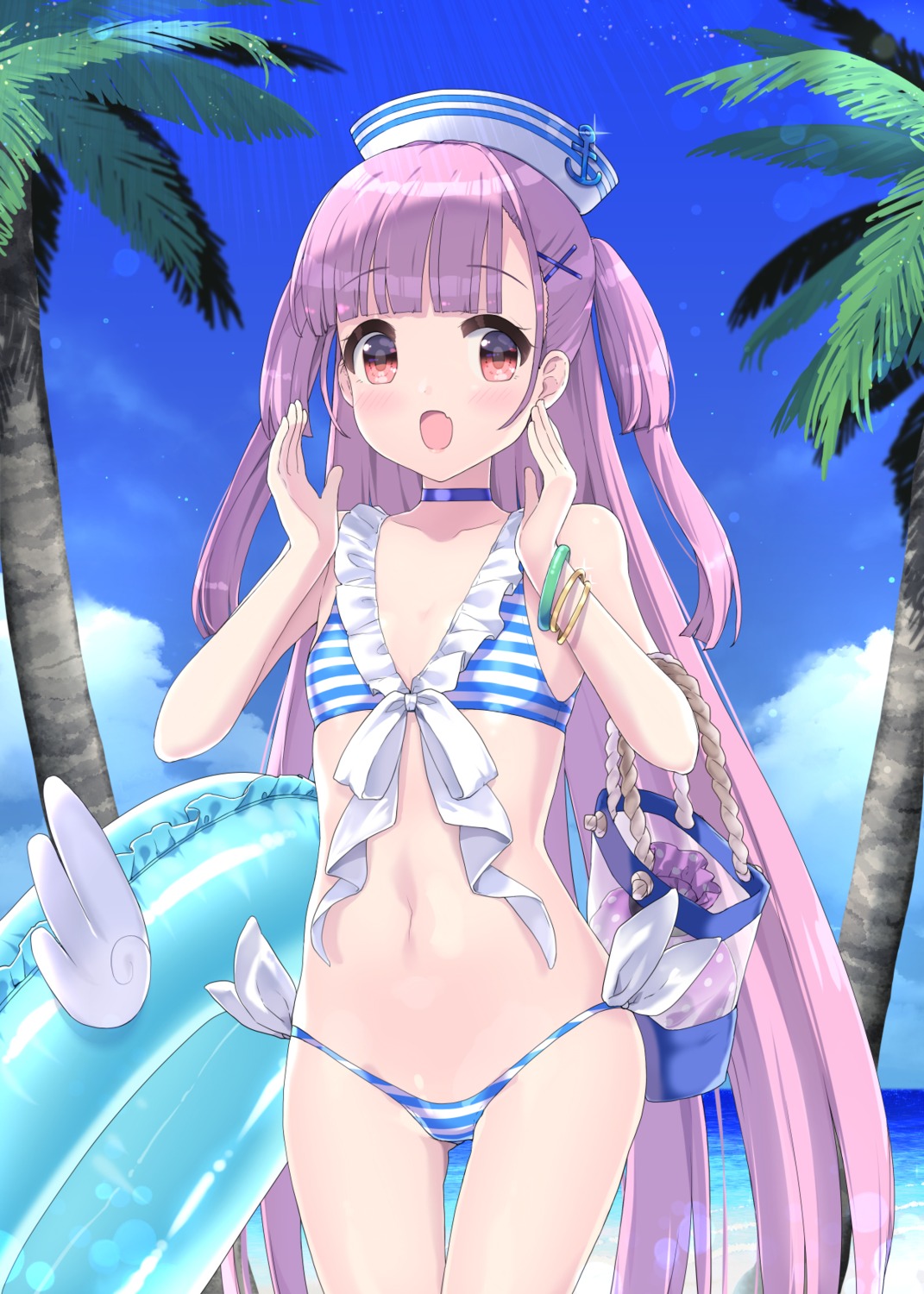 bikini, company_girls, ktsecond, rune_(company_girls), swimsuits