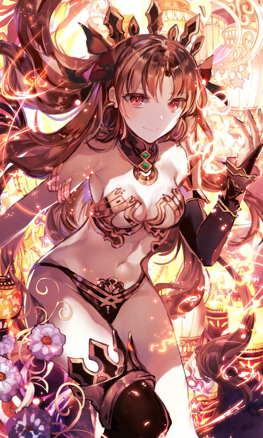 bikini_armor, cleavage, fate/grand_order, ishtar_(fate), rioka_(southern_blue_sky), thighhighs