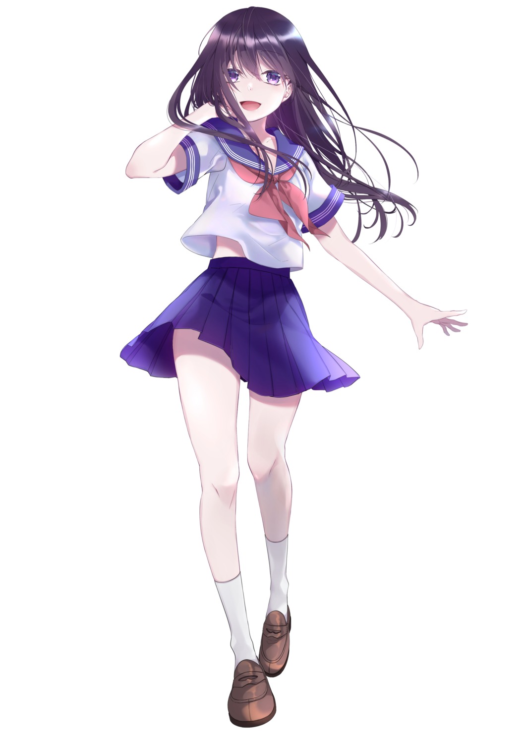 noberu, seifuku, skirt_lift