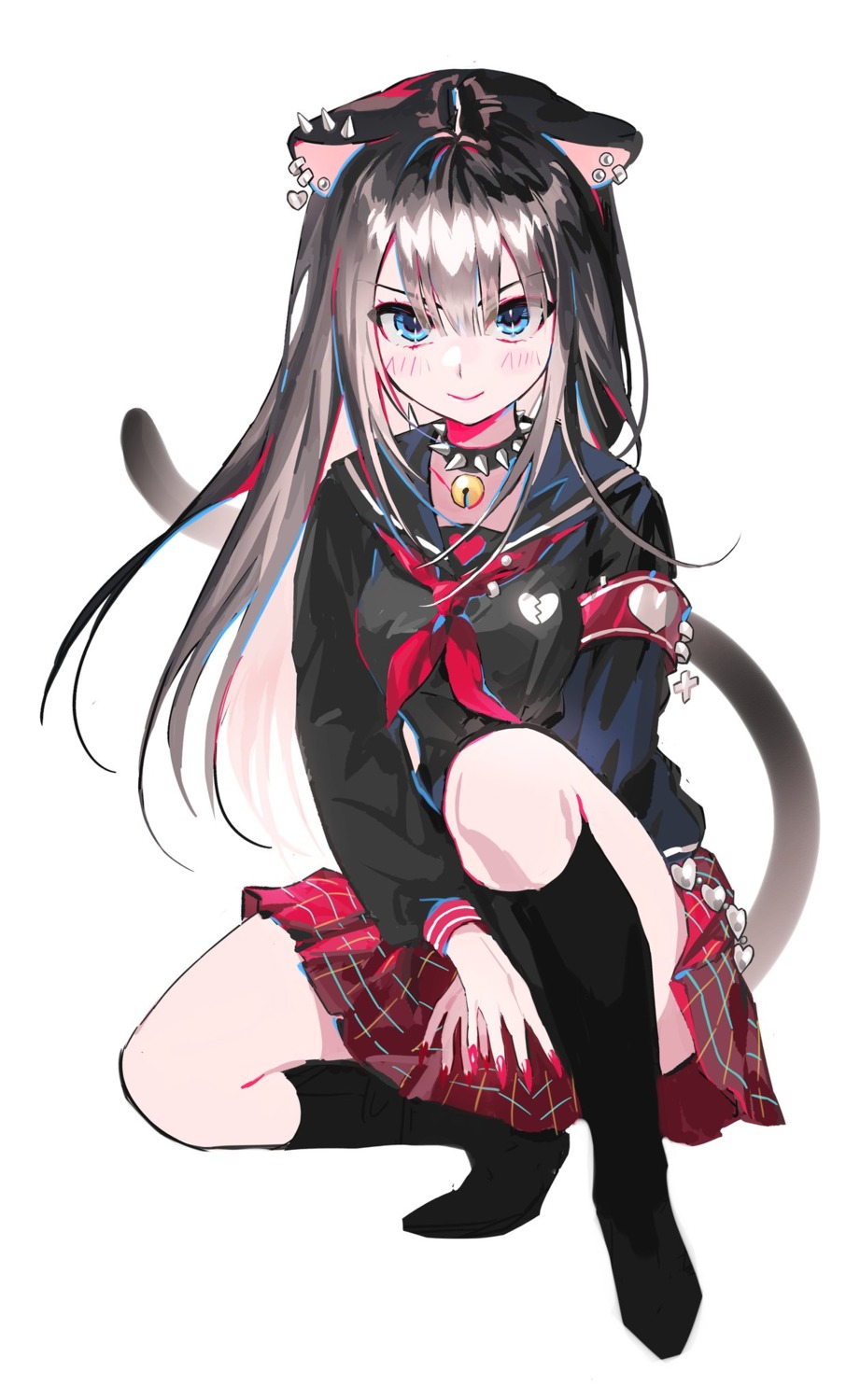 2pineapplepizza, animal_ears, nekomimi, seifuku