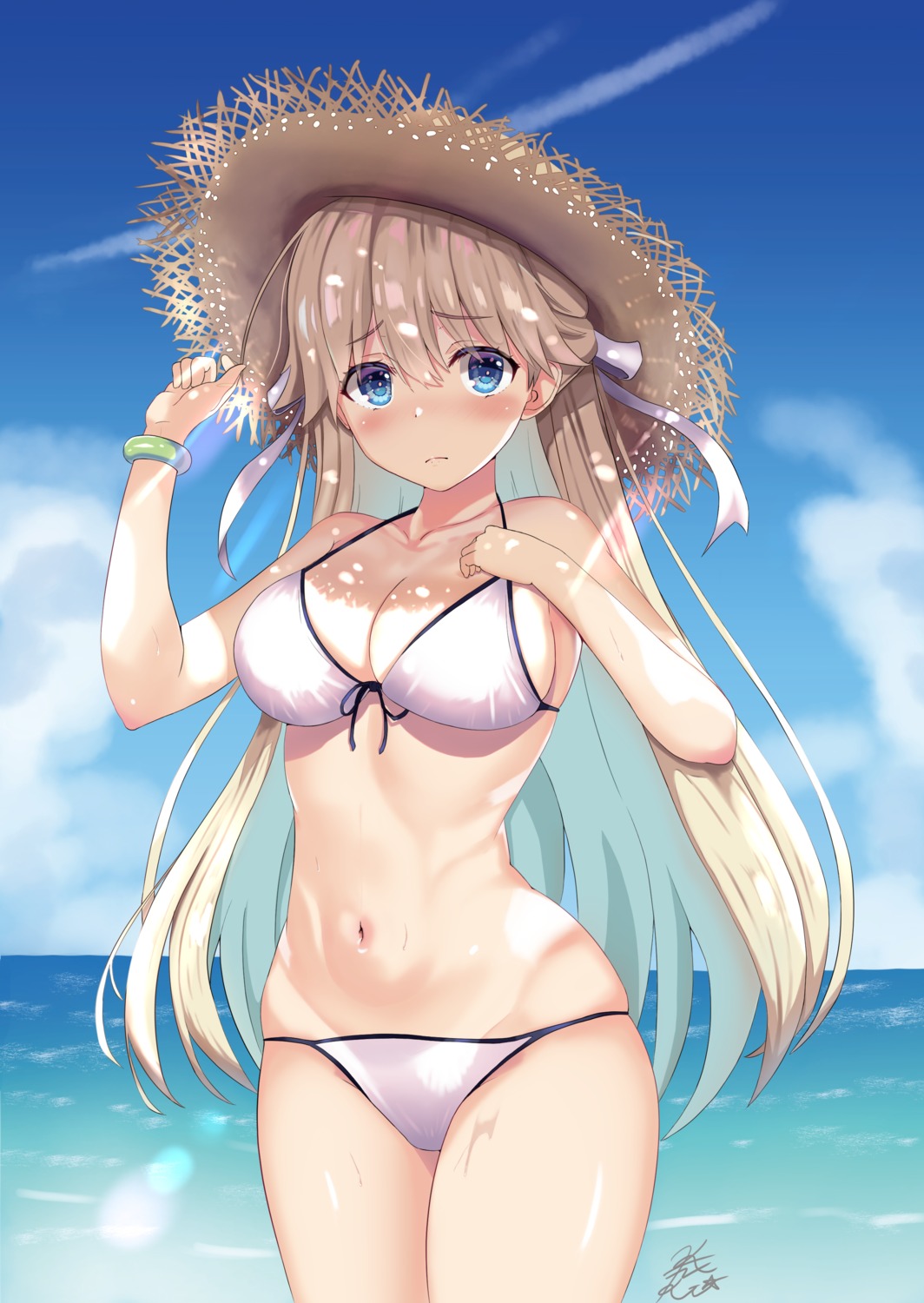 bikini, cleavage, kaneki_yushi, nanase_tsubasa, swimsuits, youkoso_jitsuryoku_shijou_shugi_no_kyoushitsu_e