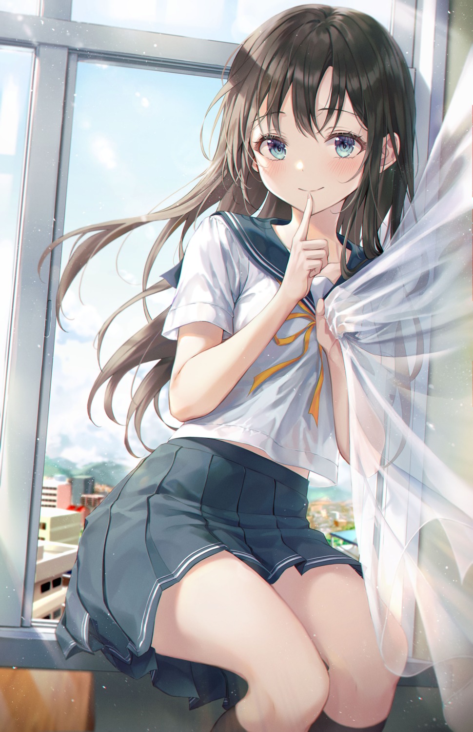 roha, see_through, seifuku
