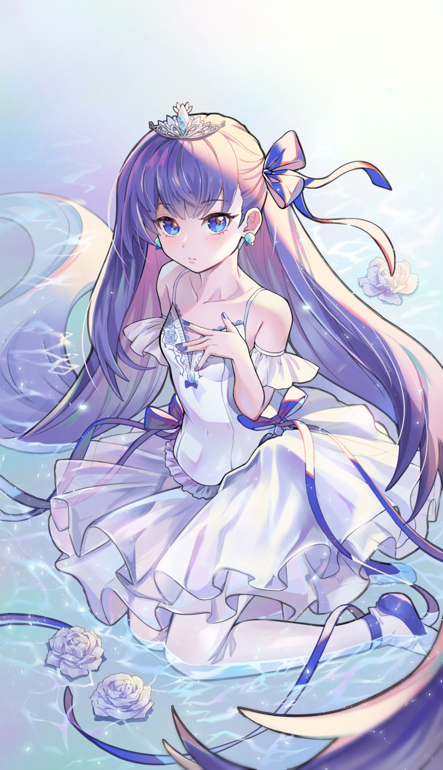 dress, fate/extra, fate/extra_ccc, fate/stay_night, laon, meltryllis, see_through, wet