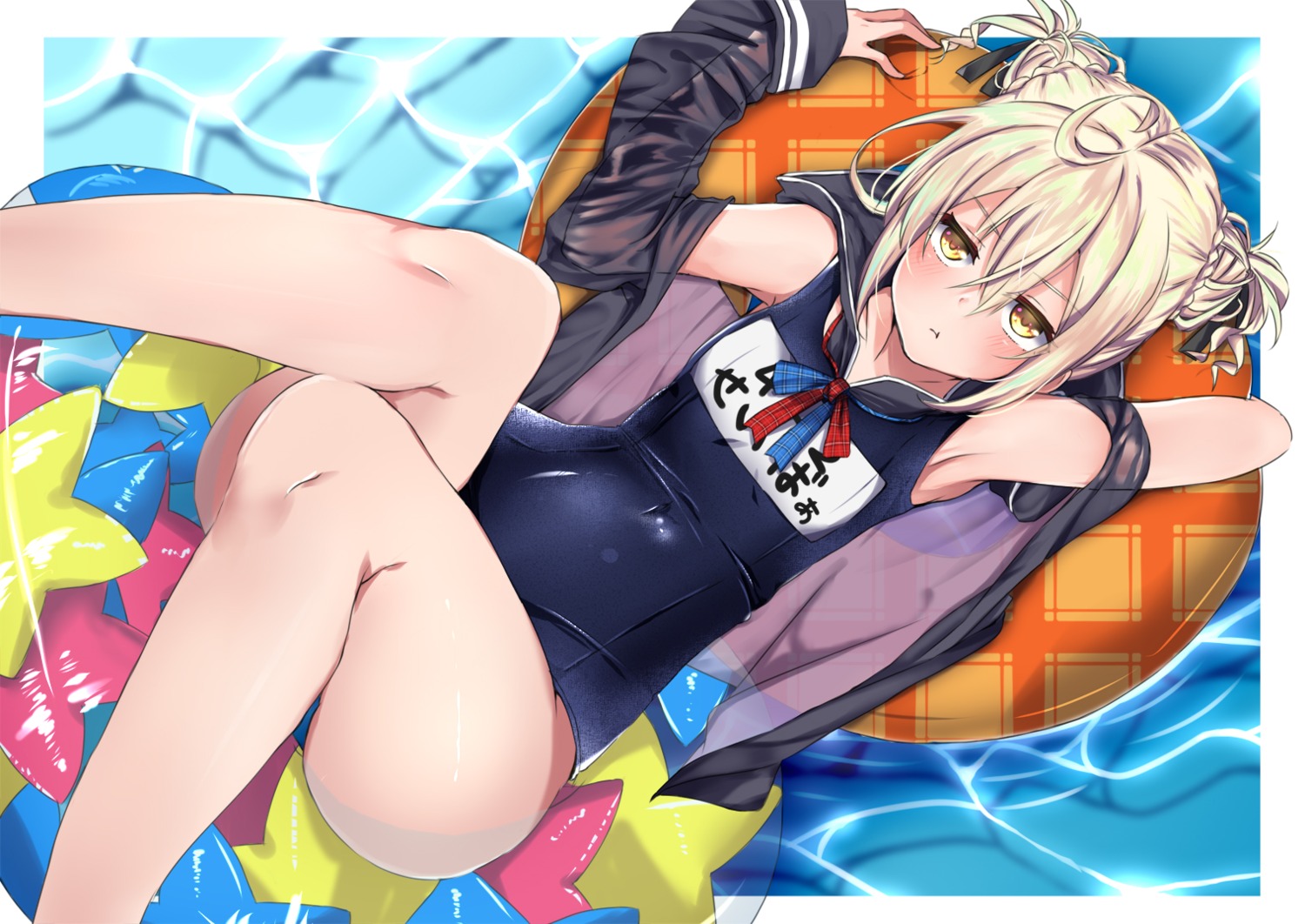 fate/grand_order, heroine_x_alter, meimuu, school_swimsuit, swimsuits