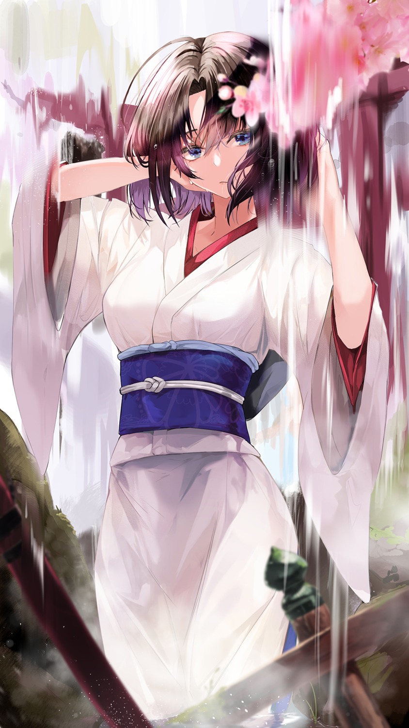 kara_no_kyoukai, kooemong, ryougi_shiki, yukata