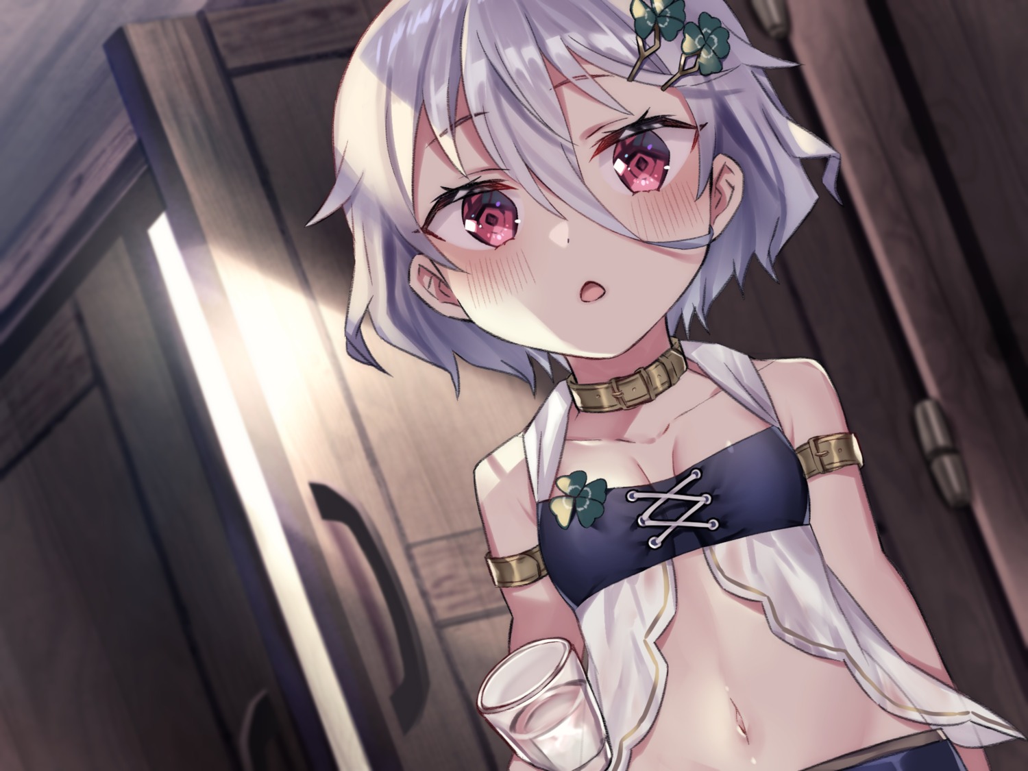 cleavage, cosplay, kokkoro, natsuki_iori, princess_connect!, princess_connect!_re:dive