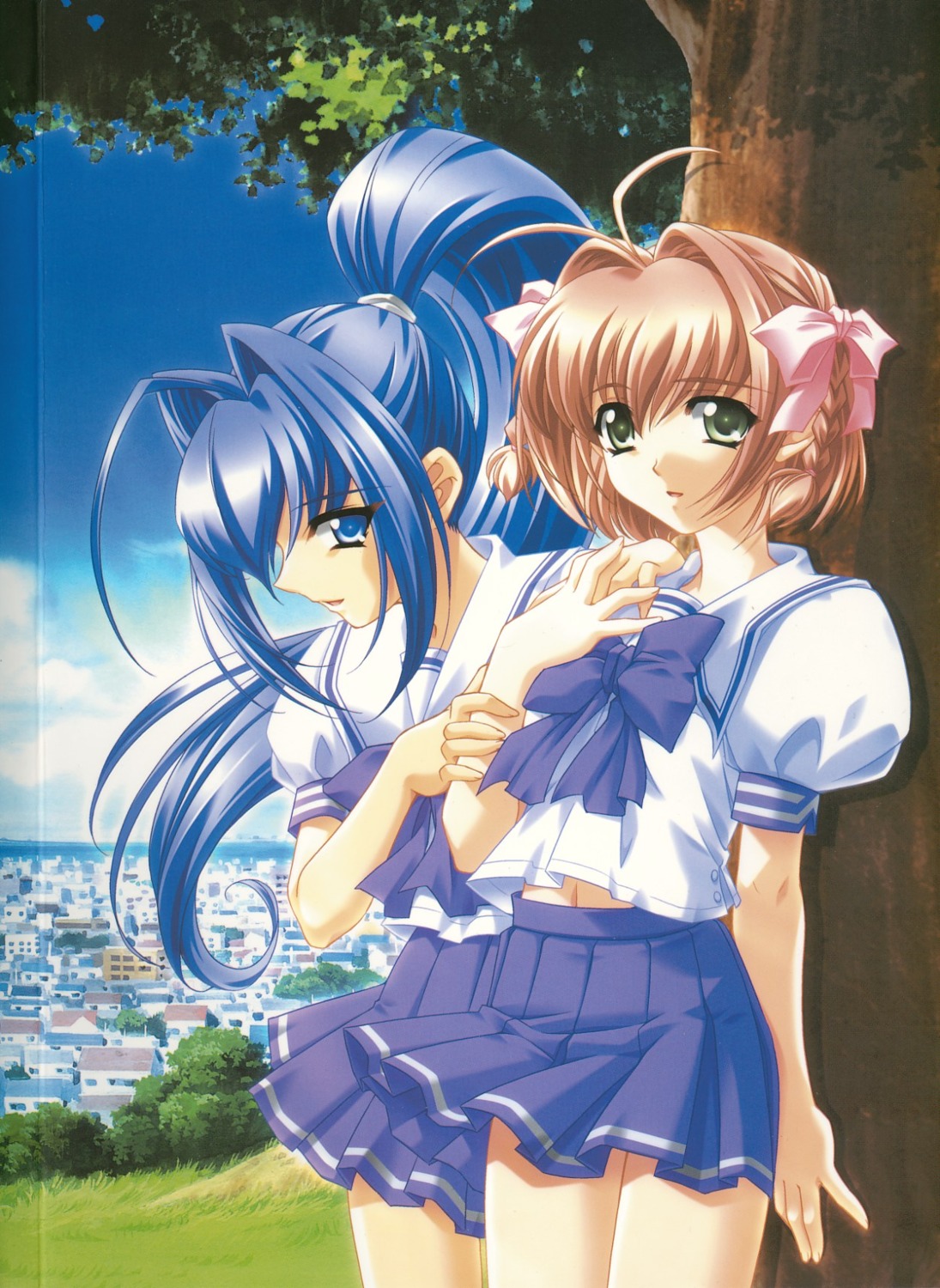 baka_ouji_persia, crease, hayase_mitsuki, kimi_ga_nozomu_eien, seifuku, suzumiya_haruka