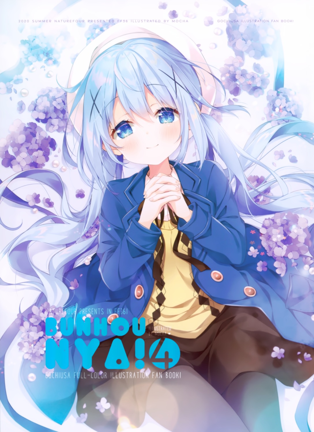 gochuumon_wa_usagi_desu_ka?, kafuu_chino, mocha_(naturefour), pantyhose, seifuku, skirt_lift, sweater