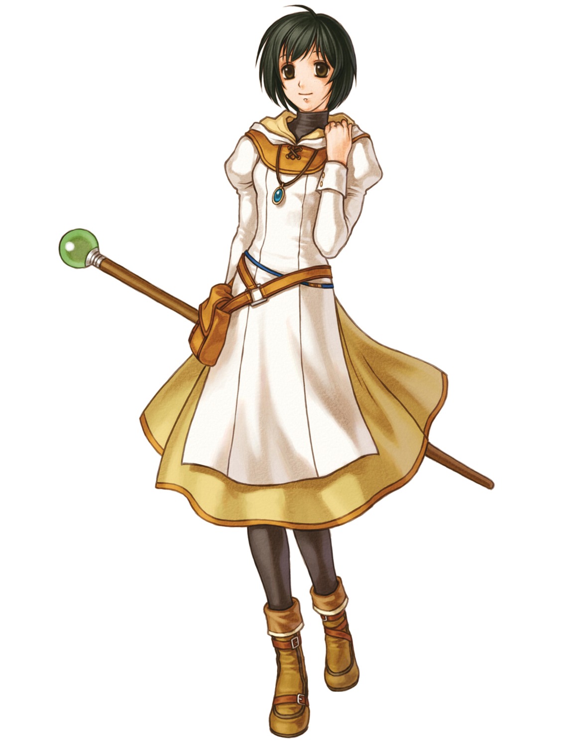 dress, fire_emblem, fire_emblem:_akatsuki_no_megami, kita_senri, laura_(fire_emblem), nintendo, pantyhose