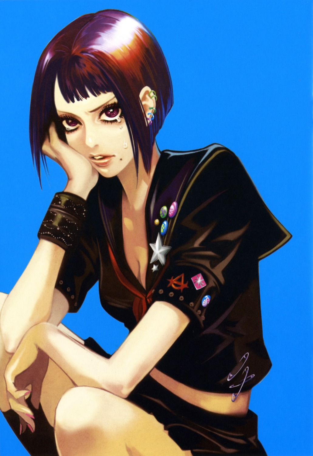 sayaka, seifuku, the_splitters, v8